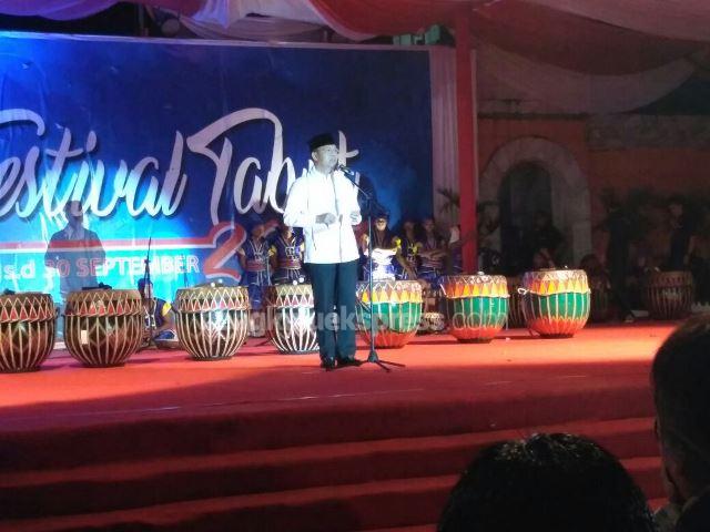 Plt Gubernur Bengkulu Buka Festival Tabut