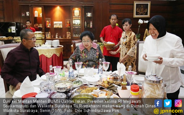 Megawati dan Dahlan Makan Siang Semeja, Ini yang Dibicarakan