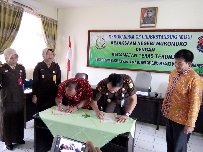 Delapan Desa MoU Dengan TP4D