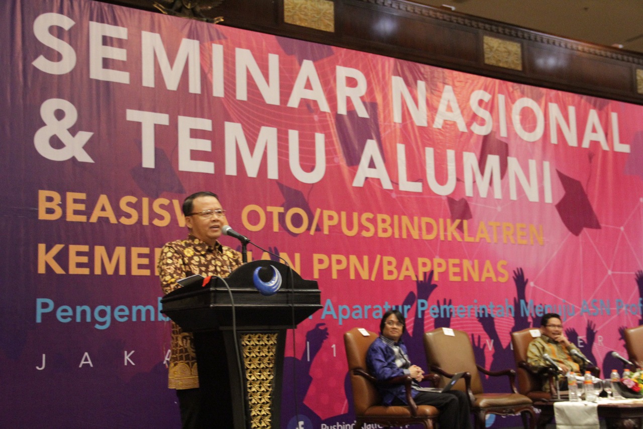 Plt Gub Jadi Keynote Speaker Seminar Nasional Alumni Beasiswa OTO di Jakarta