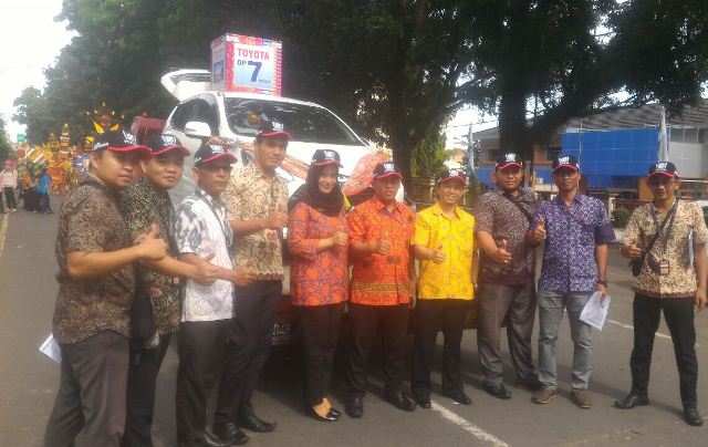 ATB Meriahkan Karnaval Kain Batik Basurek International