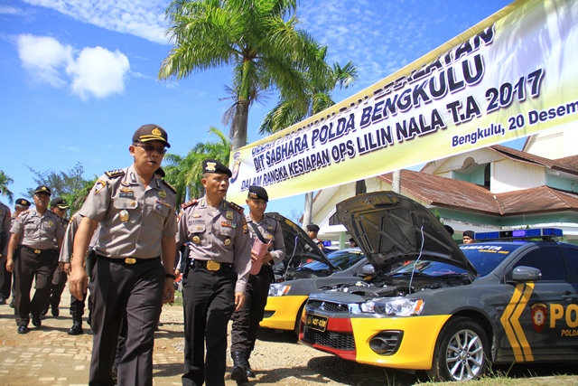 OPS Lilin Nala 2017 Polda Kerahkan Semua Kendaraan Pengaman