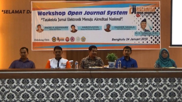 Unihaz dan RJI Gelar Workshop OJS