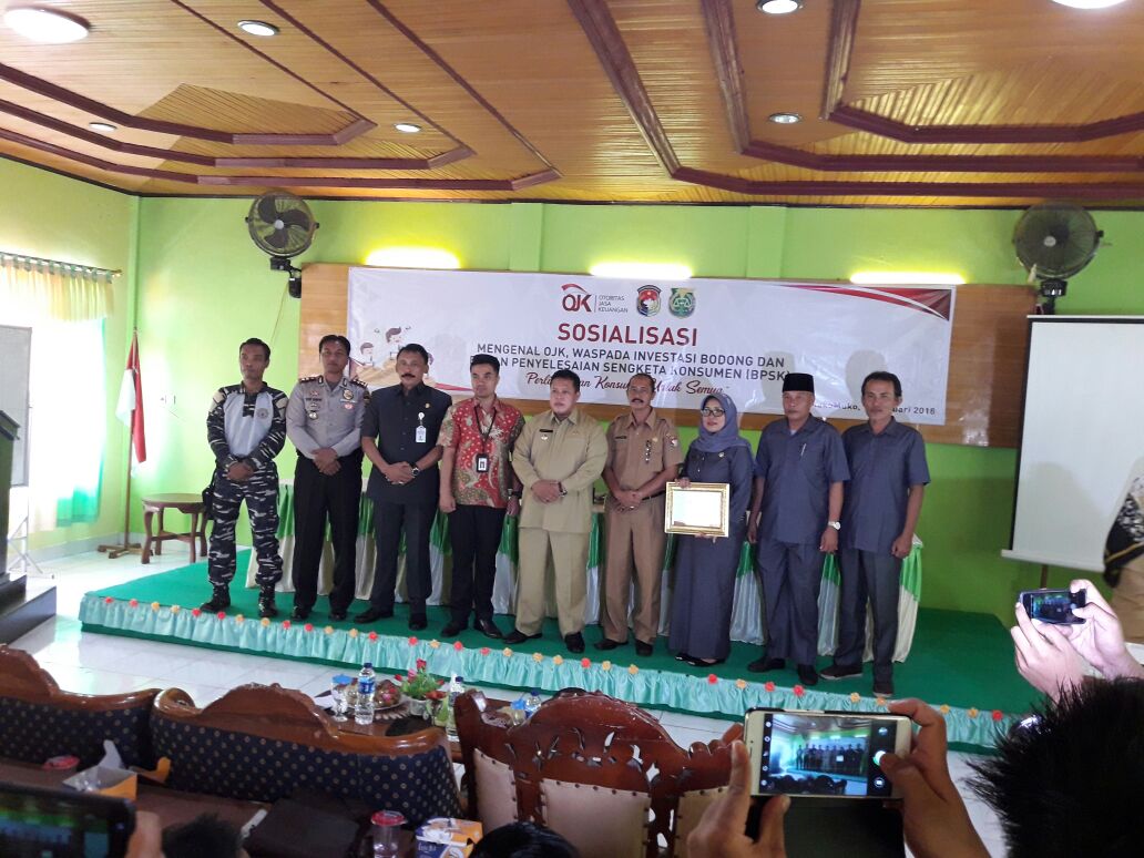 Program OJK dan BPSK Didukung Bupati