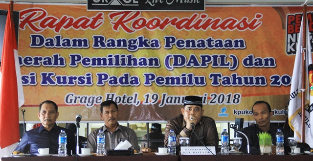 Pileg 2019, Tidak Ada Penambahan Dapil