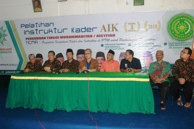 MPK Gelar Pelatihan Instruktur AIK ,  Bagi Dosen PTM/PTA Regional 3 Sumatera
