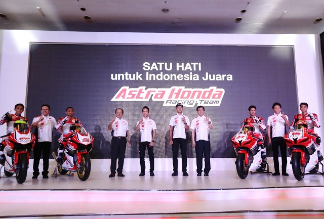 Pebalap Astra Honda Siap Ukir Prestasi untuk Indonesia