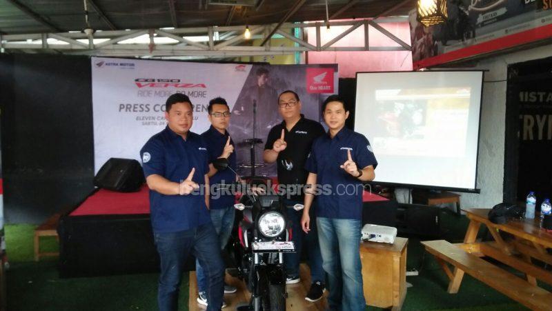 Resmi Rilis Di Bengkulu, Berikut Kelebihan All New Honda CB 150 Verza