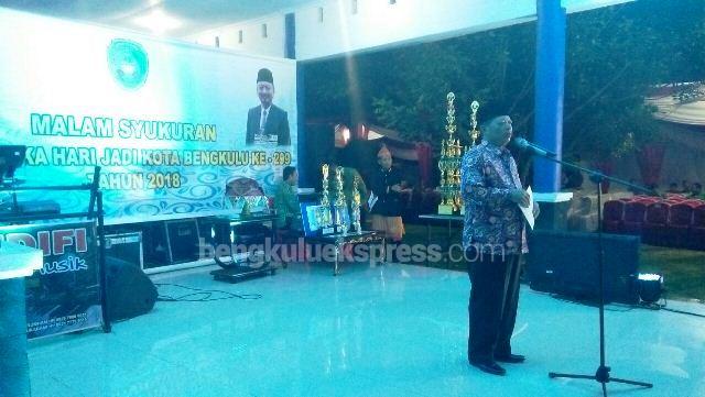 Puncak HUT Kota Bengkulu, Pemkot Gelar Malam Syukuran