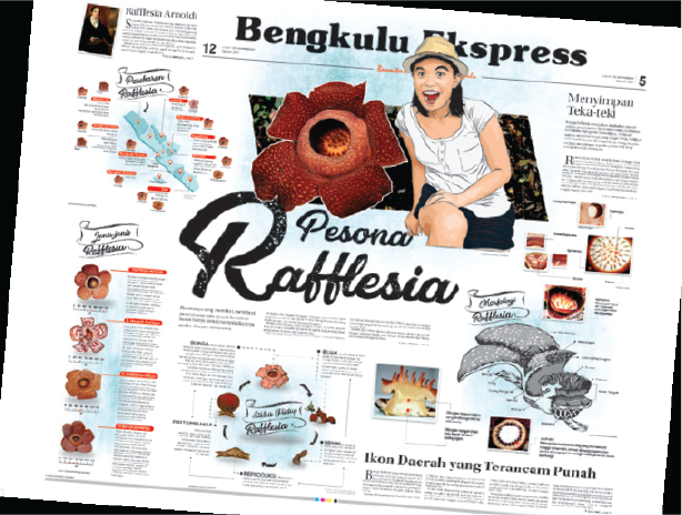 Bengkulu Ekspress  Masuk 5 Besar Terbaik, Lomba Infografis se-Jawa Pos Grup