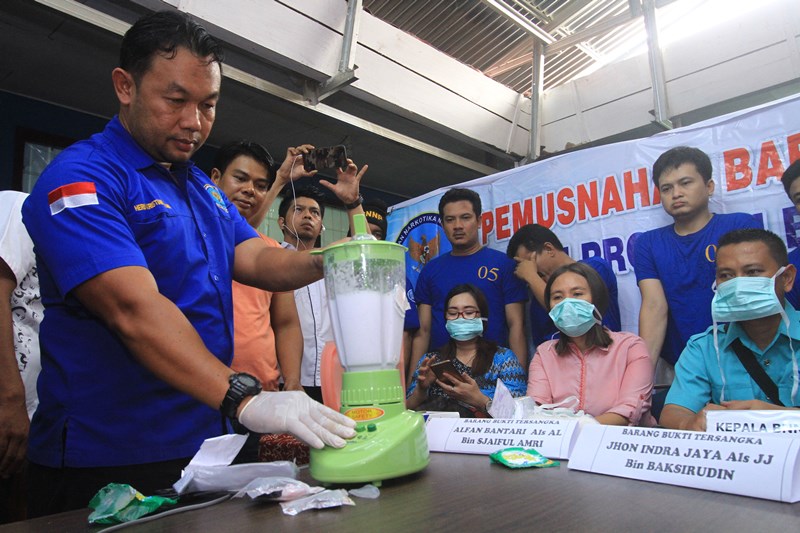 Pengedar Sabu Lintas Provinsi Dibekuk