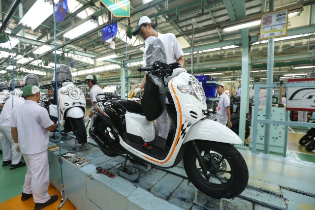Ekspor Motor Honda Triwulan Pertama Melonjak 22,7%