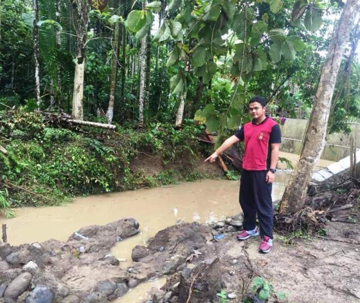 Baru Dibangun, Talud Ambruk