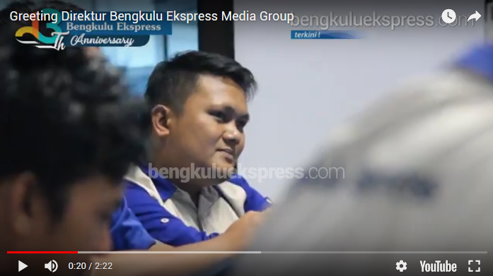 Greeting Direktur Bengkulu Ekspress Media Group