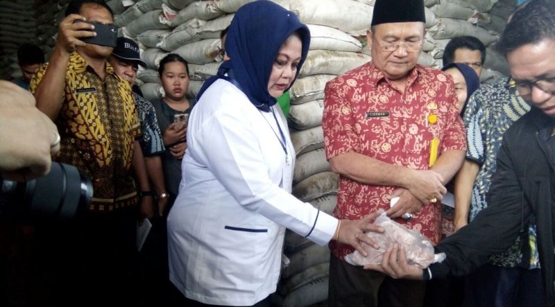 Staf Ahli Mendag Tinjau Ketersedian Kebutuhan Pokok BULOG di Bengkulu