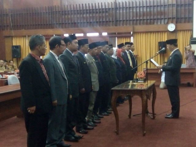 Plt Gubernur Bengkulu Lantik 13 Dewan Pengawas Rumah Sakit