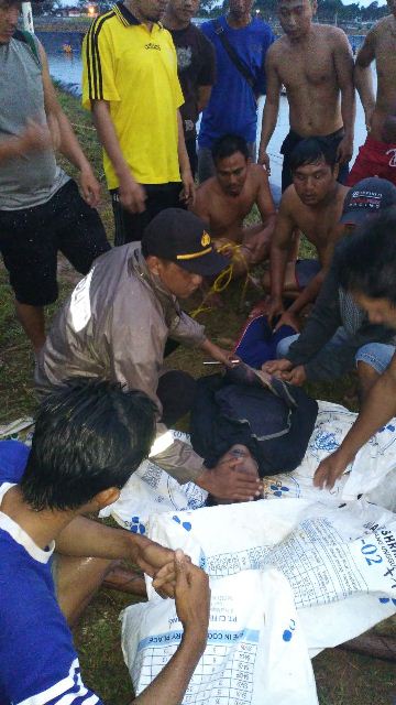 Siswa SMK Lampung Tewas Ditambak Udang Kota Agung