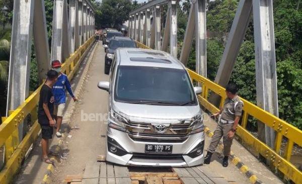 Pembangunan Jembatan Tanjung Agung Palik Dilanjutkan 2020