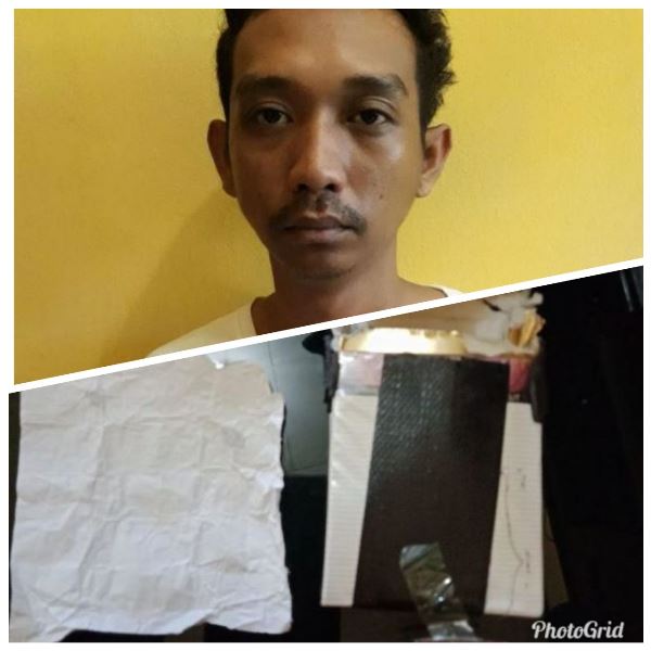 Terduga Pengedar Sabu Ditangkap