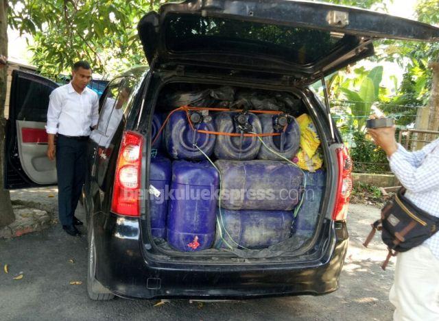 Bawa 1,6 Ton BBM Ilegal ke Bengkulu, 2 Pria Asal Sekayu Diamankan