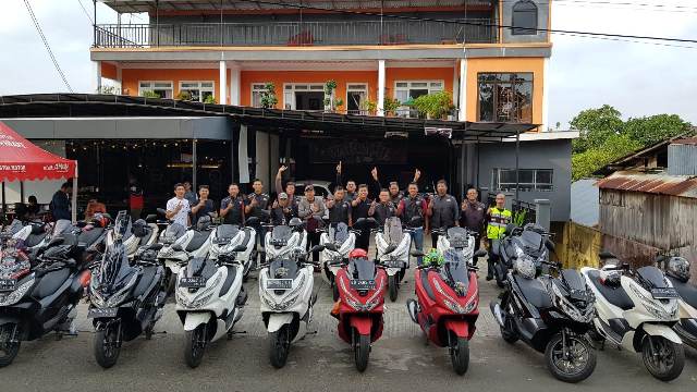 Honda PCX Club Indonesia – Bengkulu : Rolling City & Gathering Komunitas