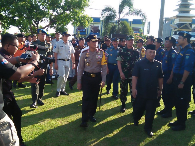 Polda Bengkulu Gelar Pasukan Operasi Ketupat Nala 2018