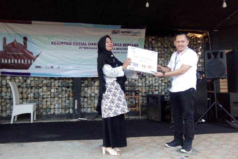 WOM Finance Salurkan CSR, Renovasi SDN 5 Kota Bengkulu