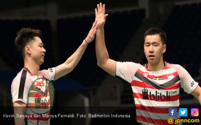 Marcus Kevin Tembus  16 Besar Malaysia Open