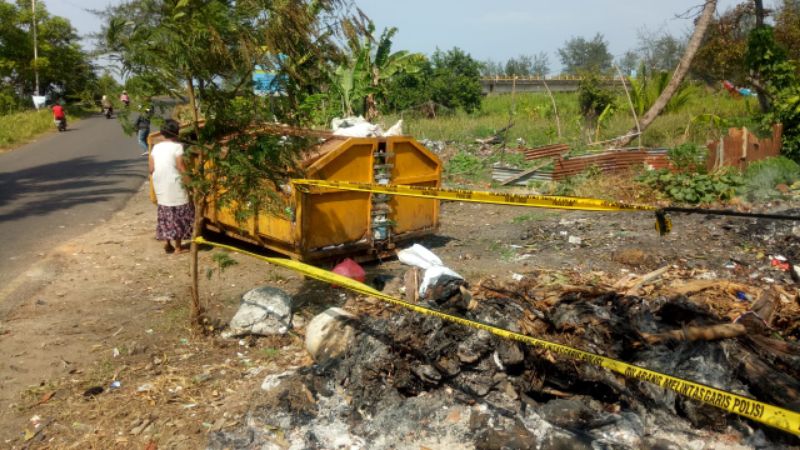 Jasad Bayi Ditemukan Ditempat Sampah