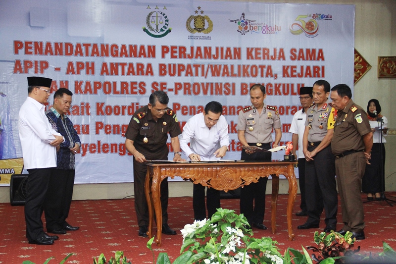 APIP dan APH Bukan  Melindungi Koruptor