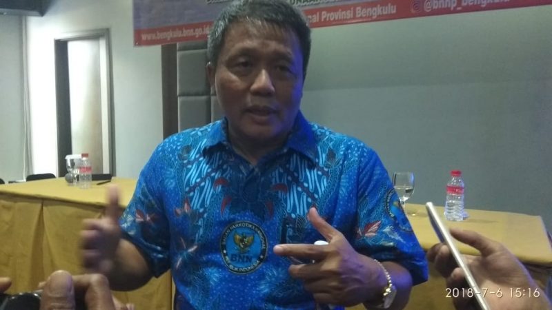 Kepala BNNP Bengkulu Instruksi Tembak Mati Bandar Narkoba