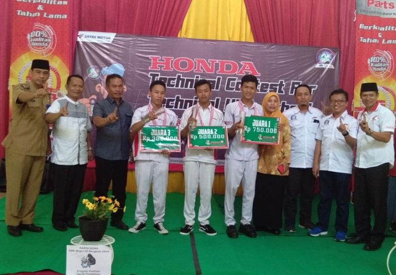Astra Motor Gelar Kontes Teknikal SMK Binaan Honda