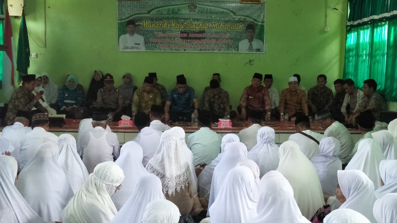 130 Calon Jamaah Haji  Manasik Haji Kabupaten