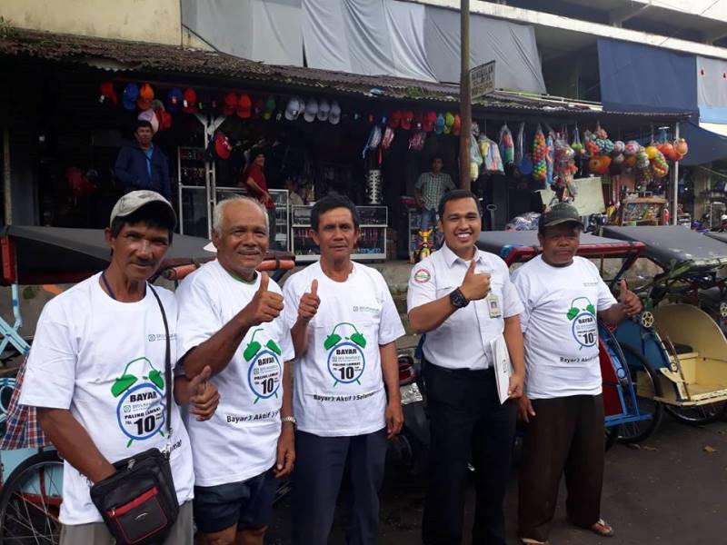 BPJS Kesehatan Sosialisasi Lewat Kaos