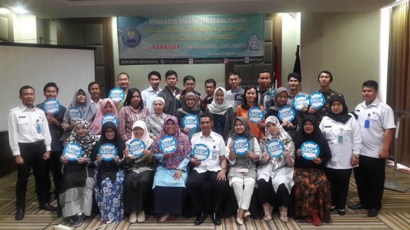 BNNK Bengkulu Ajak Komunitas Blogger dan BYF Sosialisasi Bahaya Narkoba
