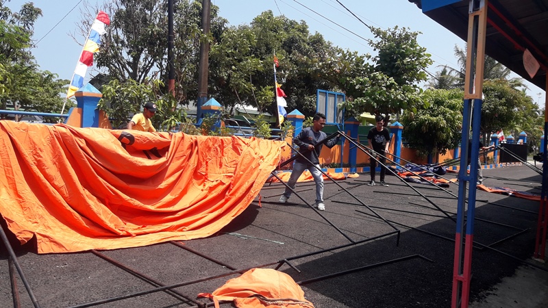 BPBD Lomba Bongkar Pasang Tenda