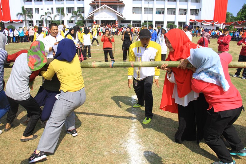 Dispora Provinsi Gelar Olahraga Tradisional