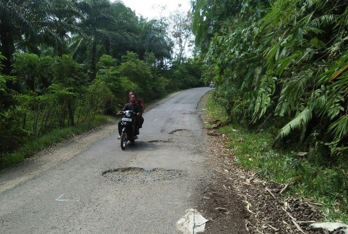 Jalan Karang Tinggi-Plajau Ditambal