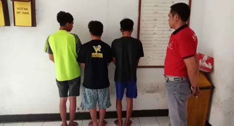 Tiga Remaja Putus Sekolah Diamankan