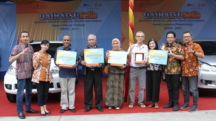 Daihatsu Sulap Tujuh Mobil Pelanggan Setia di Sumatera