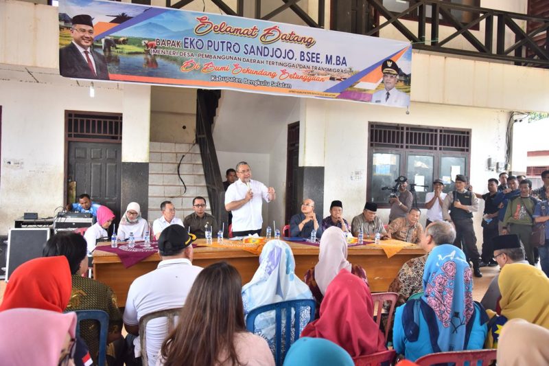 Mendes PDTT Dukung Bengkulu Selatan Kembangkan Sektor Perikanan