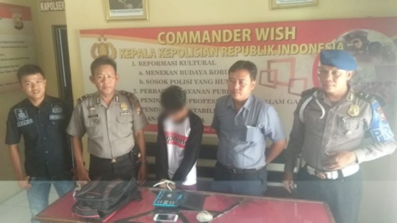 Maling HP, Remaja di Kota Bengkulu Ditangkap