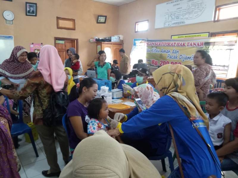 Warga Diajak Aktif  Imunisasi Anak