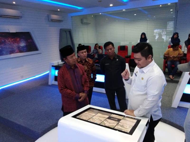 Diskominfo Kunjungi Muba Wujudkan Pembangunan Command Center