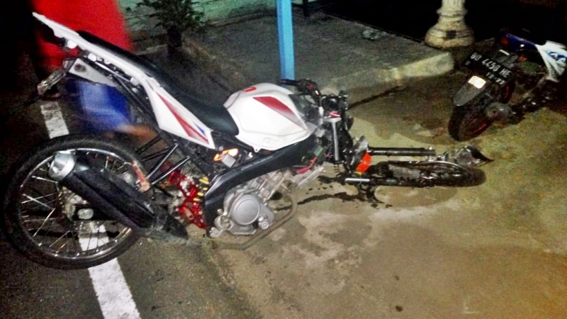 Vixion Vs Beat, 1 Tewas 1 Sekarat