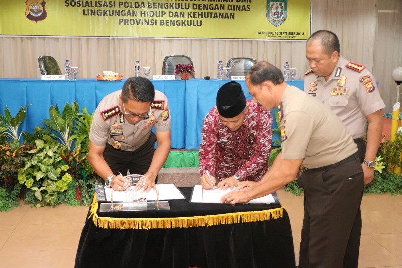 Polda Siap Lindungi Hutan