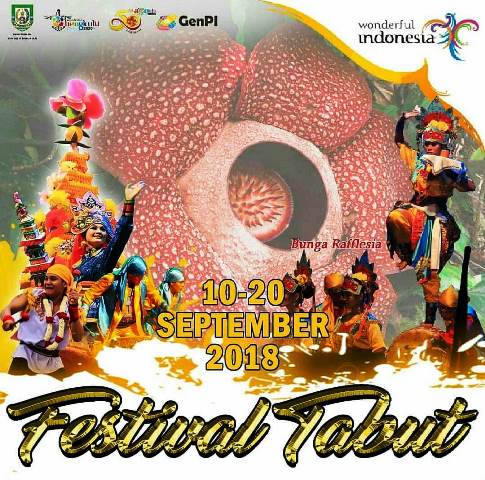 Menteri dan Duta Negara Asing Dijadwalkan Hadiri Festival Tabut Bengkulu