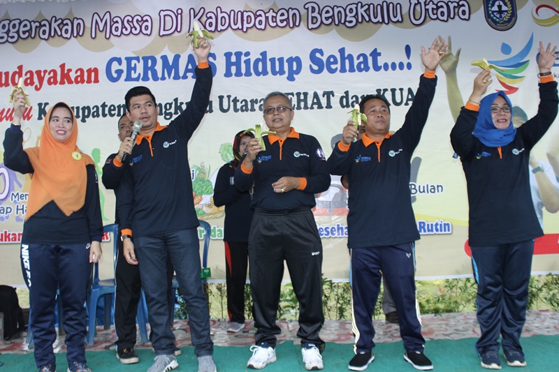 Lomba Senam Germas  Diikuti 1.000 Massa