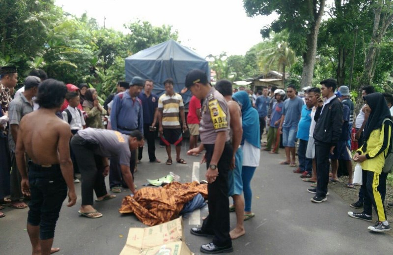 Laka Maut Akibat  Kelalaian Korban