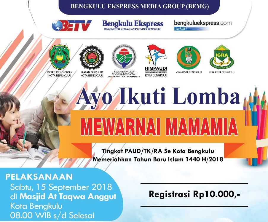 Lomba Mewarnai Mamamia BEMG